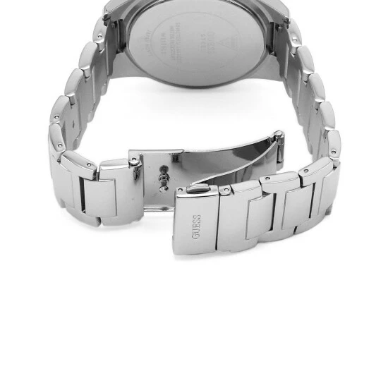 Guess Frontier Stainless Steel Watch Women Silver Mix 4 Guess Frontier Stainless Steel Watch Women Silver Mix - Image 2