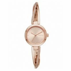 DKNY Crosswalk Crystal Crossover Bracelet Watch Women Copper Rose -Casio Shop unnamed file 1066