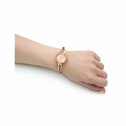 DKNY Crosswalk Crystal Crossover Bracelet Watch Women Copper Rose -Casio Shop unnamed file 1069