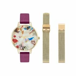 Olivia Burton Pop Art Quartz Watch Gift Set Women Purple 19 Olivia Burton Pop Art Quartz Watch Gift Set Women Purple -Casio Shop unnamed file 1125