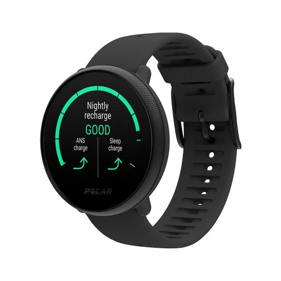 Polar Ignite Fitness Tracker Black Silicone Smartwatch Women 3 Polar Ignite Fitness Tracker Black Silicone Smartwatch Women