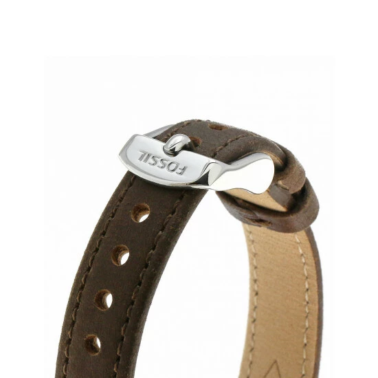 Fossil Jacqueline Brown Leather Watch Women Brown Mix 6 Fossil Jacqueline Brown Leather Watch Women Brown Mix - Image 4