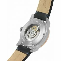 Ingersoll Carroll Black Leather Automatic Watch Men Dark Blue Mix -Casio Shop unnamed file 1223