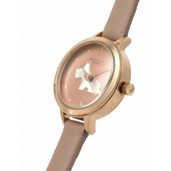 Radley Leather Analogue Quartz Watch Women Light Pink Mix 4 Radley Leather Analogue Quartz Watch Women Light Pink Mix - Image 2