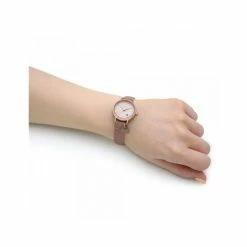 Radley Scottie Dog Pink Leather Watch Women Pink Mix