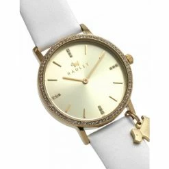 Radley Scottie Dog Charm Leather Watch Women Gold Mix -Casio Shop unnamed file 1265