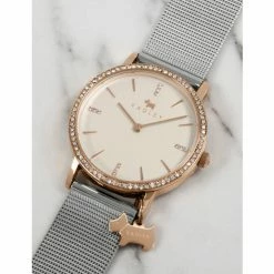 Radley Scottie Dog Charm Leather Watch Women Gold Mix -Casio Shop unnamed file 1267