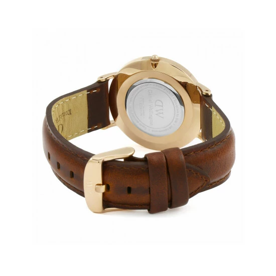 Daniel Wellington 40 St Mawes Leather Watch Men Black 4 Daniel Wellington 40 St Mawes Leather Watch Men Black - Image 2