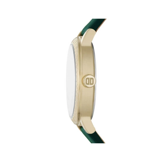 DKNY 7th Avenue Leather Watch Women Green 4 DKNY 7th Avenue Leather Watch Women Green - Image 2