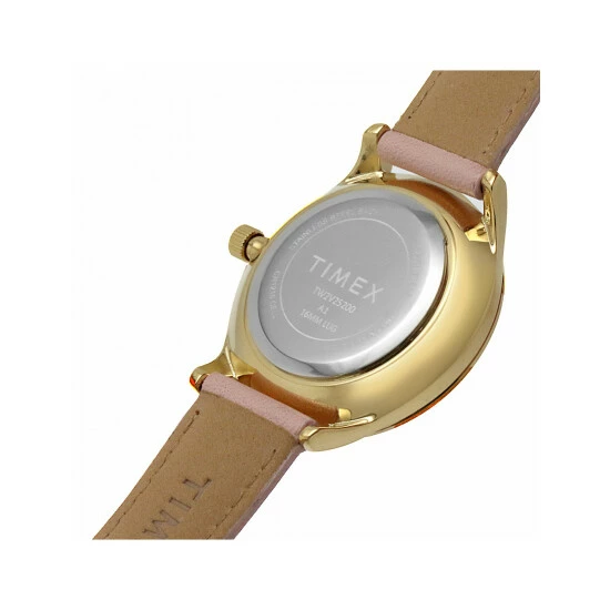 Timex Modern Easy Reader Pink Leather Watch Women White 8 Timex Modern Easy Reader Pink Leather Watch Women White - Image 6