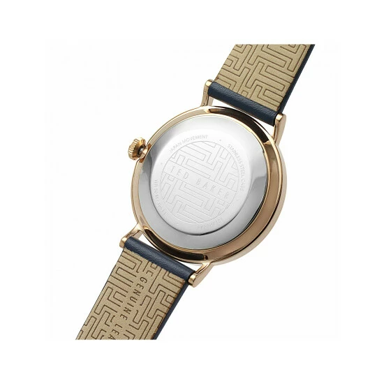 Ted Baker Phylipa Moon Leather Watch Women Blue 7 Ted Baker Phylipa Moon Leather Watch Women Blue - Image 5