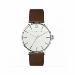 Ted Baker Phylipa Brown Leather Watch Men White 17 Ted Baker Phylipa Brown Leather Watch Men White -Casio Shop unnamed file 1420