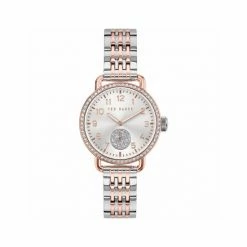 Ted Baker Hannahh Two-Tone Bracelet Watch Women Silver -Casio Shop unnamed file 1423