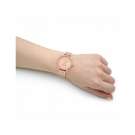 Ted Baker Hannahh Gold Watch Women Dusky Rose 4 Ted Baker Hannahh Gold Watch Women Dusky Rose - Image 2