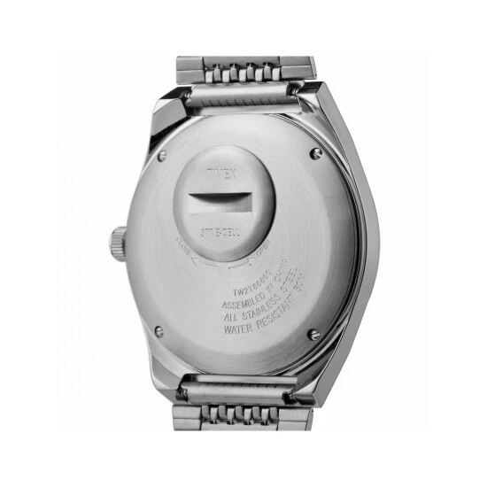 Timex Q Falcon Eye Stainless Steel Watch Men Green 4 Timex Q Falcon Eye Stainless Steel Watch Men Green - Image 2