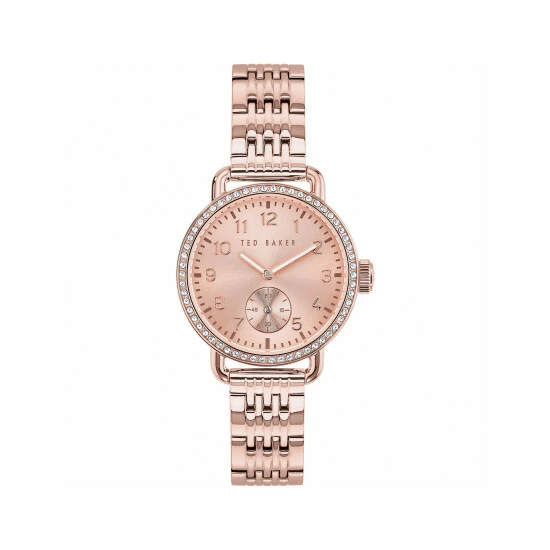 Ted Baker Hannahh Gold Watch Women Dusky Rose 5 Ted Baker Hannahh Gold Watch Women Dusky Rose - Image 3