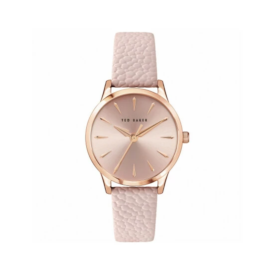 Ted Baker Fitzrovia Charm Pink Leather Watch Women 5 Ted Baker Fitzrovia Charm Pink Leather Watch Women - Image 3