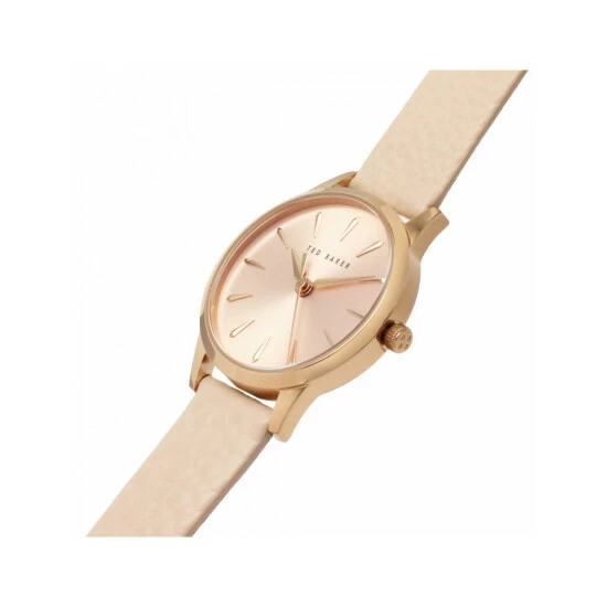 Ted Baker Fitzrovia Charm Pink Leather Watch Women 6 Ted Baker Fitzrovia Charm Pink Leather Watch Women - Image 4