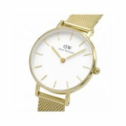 Daniel Wellington Petite Evergold Gold Watch Women White