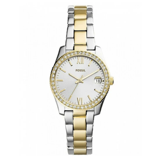 Fossil Scarlette Stainless Steel Watch Women Silver Mix 8 Fossil Scarlette Stainless Steel Watch Women Silver Mix - Image 6