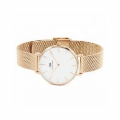 Daniel Wellington Petite Melrose Rose Gold Watch Women White