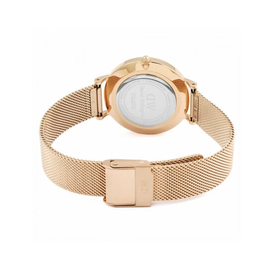 Daniel Wellington Petite Melrose Rose Gold Watch Women White 4 Daniel Wellington Petite Melrose Rose Gold Watch Women White - Image 2