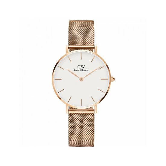 Daniel Wellington Petite Melrose Rose Gold Watch Women White 5 Daniel Wellington Petite Melrose Rose Gold Watch Women White - Image 3