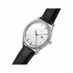 Ted Baker Daquir Black Leather Watch Men White -Casio Shop unnamed file 153