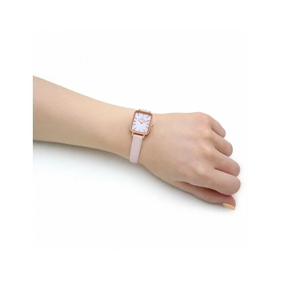 Daniel Wellington Rouge Pink Leather Watch Women White Mix 4 Daniel Wellington Rouge Pink Leather Watch Women White Mix - Image 2