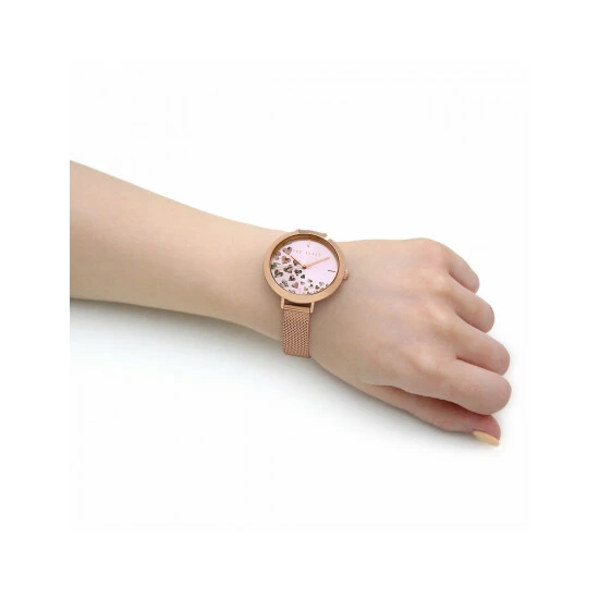Ted Baker Ammy Hearts Rose Gold Watch Women White 4 Ted Baker Ammy Hearts Rose Gold Watch Women White - Image 2