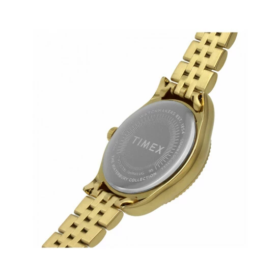 Timex Waterbury Gold Watch Women Green 7 Timex Waterbury Gold Watch Women Green - Image 5