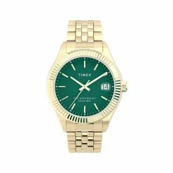 Timex Waterbury Gold Watch Women Green 19 Timex Waterbury Gold Watch Women Green -Casio Shop unnamed file 1632