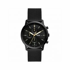 Fossil Minimalist Black Stainless Steel Watch Men -Casio Shop unnamed file 1666