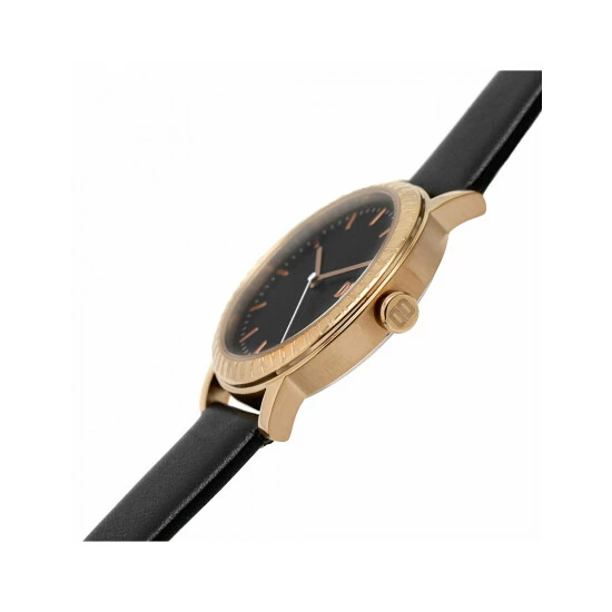 DKNY 7th Avenue Black Leather Watch Women 6 DKNY 7th Avenue Black Leather Watch Women - Image 4
