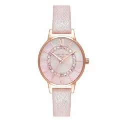 Olivia Burton Wonderland Leather Quartz Watch Women Pink Mix 9 Olivia Burton Wonderland Leather Quartz Watch Women Pink Mix -Casio Shop unnamed file 1724