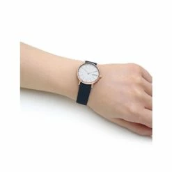Skagen Signatur Navy Leather Watch Women Dark Blue Mix -Casio Shop unnamed file 1739