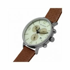 Ted Baker Barnett Leather Chronograph Watch Men White -Casio Shop unnamed file 174