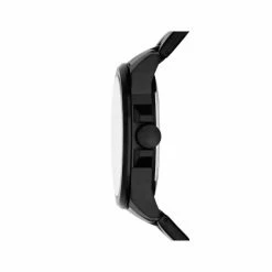 Fossil Bronson Black Stainless Steel Watch Men