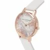Olivia Burton Abstract Floral Pink Leather Watch Women Pink Mix 2 Olivia Burton Abstract Floral Pink Leather Watch Women Pink Mix -Casio Shop unnamed file 1807