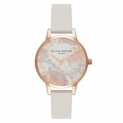 Olivia Burton Abstract Floral Pink Leather Watch Women Pink Mix 13 Olivia Burton Abstract Floral Pink Leather Watch Women Pink Mix -Casio Shop unnamed file 1812