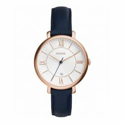 Fossil Jacqueline Navy Leather Watch Women Dark Blue Mix 9 Fossil Jacqueline Navy Leather Watch Women Dark Blue Mix -Casio Shop unnamed file 1815
