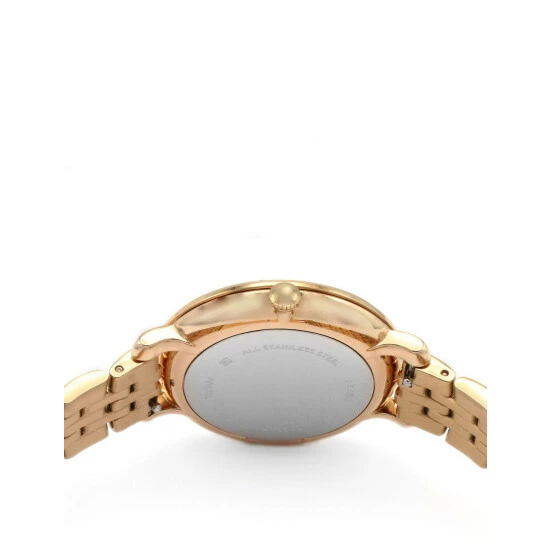 Fossil Jacqueline Rose Gold Plated Bracelet Watch Women Copper Rose 4 Fossil Jacqueline Rose Gold Plated Bracelet Watch Women Copper Rose - Image 2