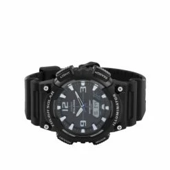 Casio Sports Solar Powered Watch Men Black Mix