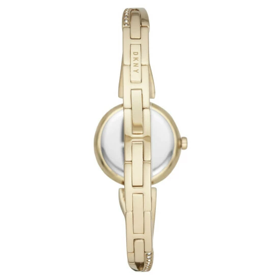 DKNY Crosswalk Gold Tone Bracelet Watch Women 9 DKNY Crosswalk Gold Tone Bracelet Watch Women - Image 7