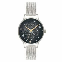 Olivia Burton Starburst Celestial Stainless Steel Bracelet Watch Women Silver -Casio Shop unnamed file 1896