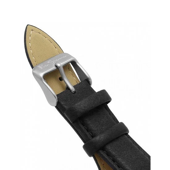 Ben Sherman Black Leather Quartz Watch Men Black Mix 9 Ben Sherman Black Leather Quartz Watch Men Black Mix - Image 7