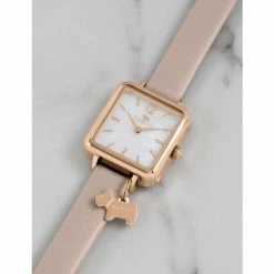 Radley Scottie Dog Charm Leather Strap Quartz Watch Women Pink Mix -Casio Shop unnamed file 1916