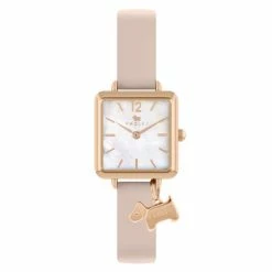 Radley Scottie Dog Charm Leather Strap Quartz Watch Women Pink Mix -Casio Shop unnamed file 1918