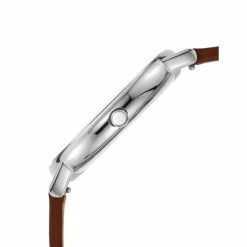 Skagen Signatur Brown Leather Watch Men Blue Mix -Casio Shop unnamed file 1938