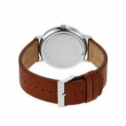 Skagen Signatur Brown Leather Watch Men Blue Mix -Casio Shop unnamed file 1939